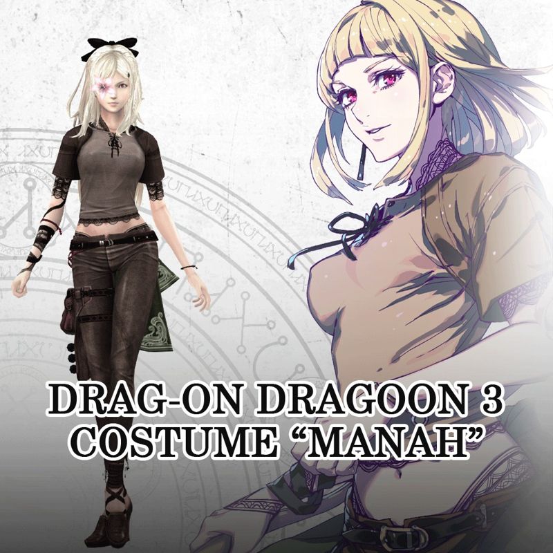 Drakengard 3: Manah's Garb cover or packaging material - MobyGames