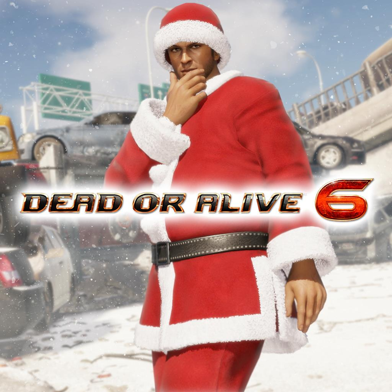 Front Cover for Dead or Alive 6: Santa's Helper Costume - Diego (PlayStation 4) (download release)