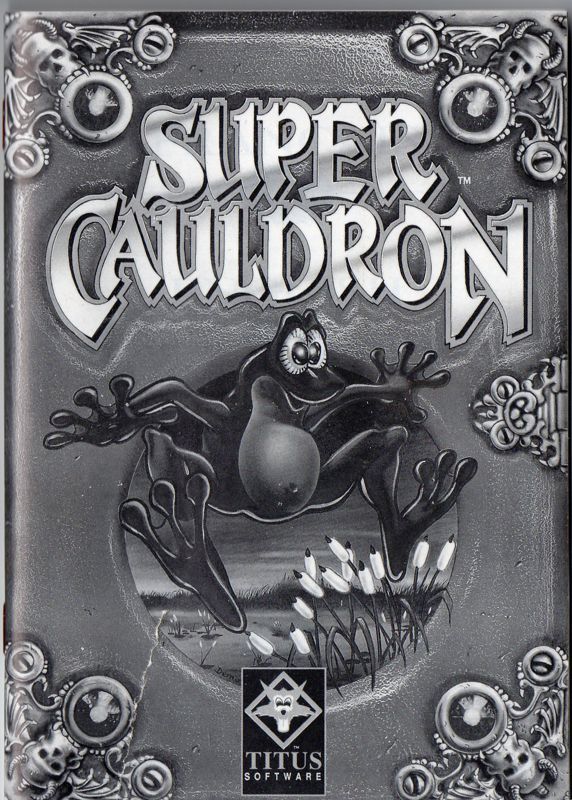 Manual for Super Cauldron (Atari ST): Front