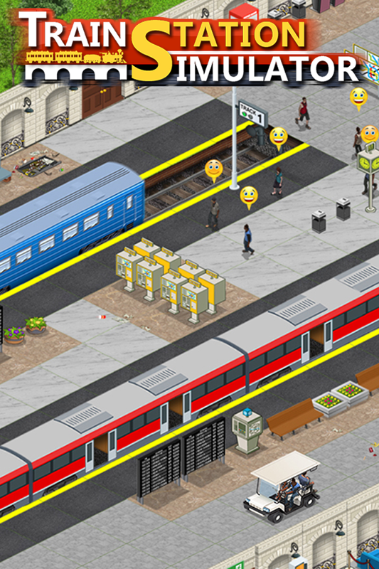 Front Cover for Train Station Simulator (Windows Apps and Windows Phone)