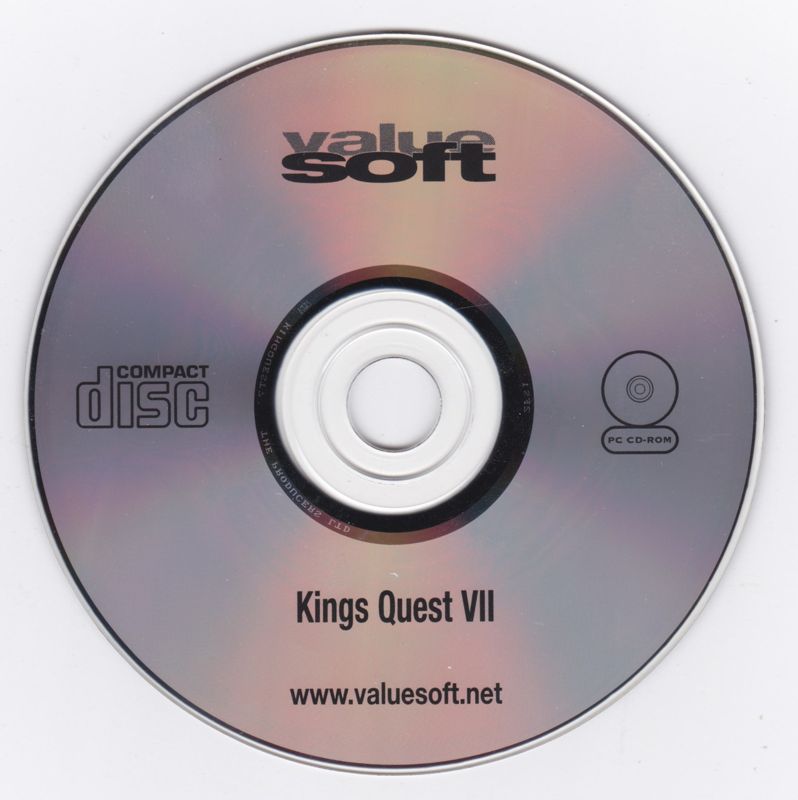 Media for Roberta Williams' King's Quest VII: The Princeless Bride (Windows) (ValueSoft release)