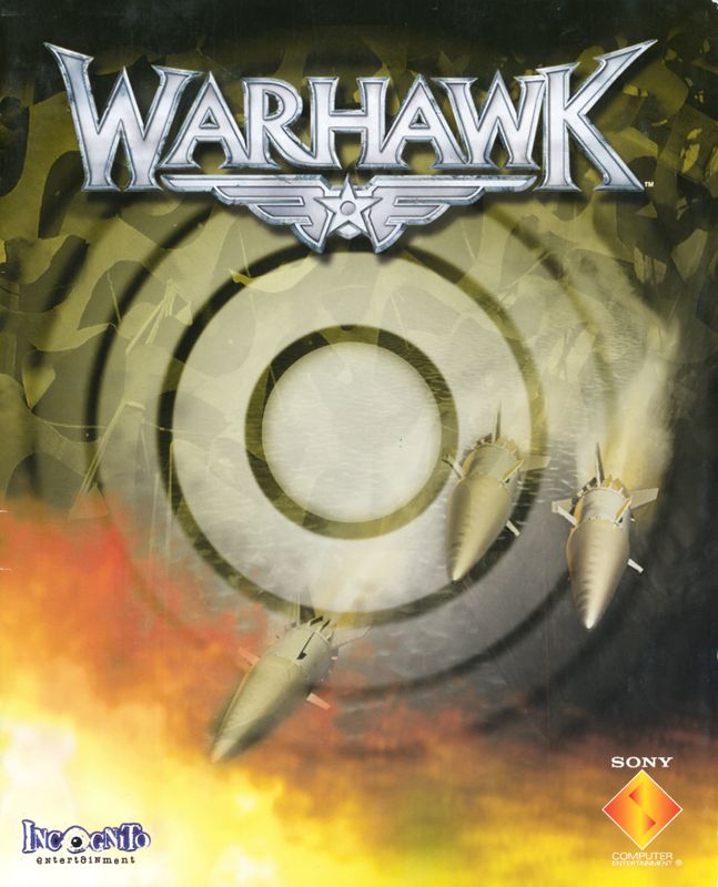 Manual for Warhawk (PlayStation 3): Front