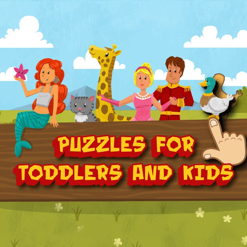 Puzzles for Toddlers & Kids cover or packaging material MobyGames