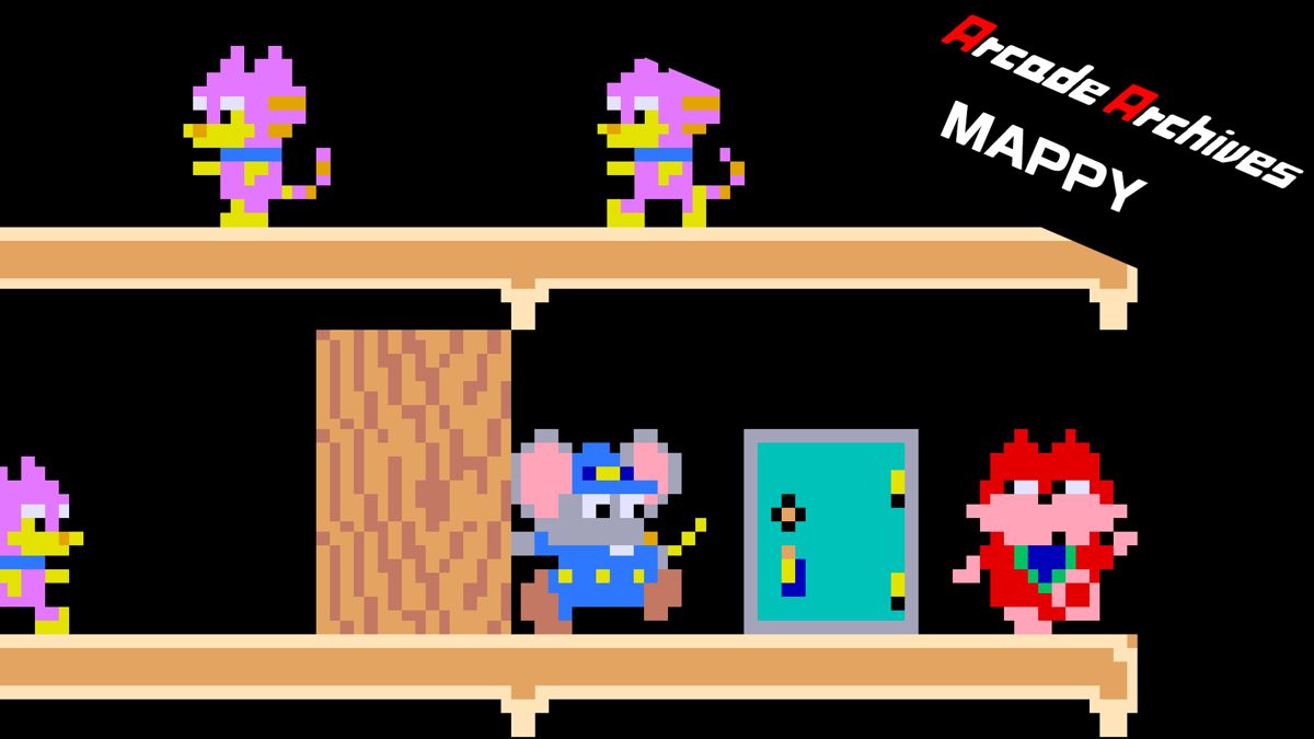 Front Cover for Mappy (Nintendo Switch) (download release)