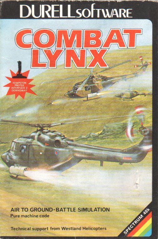 Front Cover for Combat Lynx (ZX Spectrum)