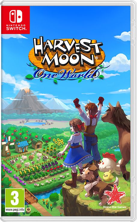 Front Cover for Harvest Moon: One World (Nintendo Switch) (download release)