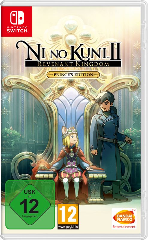 Front Cover for Ni no Kuni II: Revenant Kingdom - Prince's Edition (Nintendo Switch) (download release)