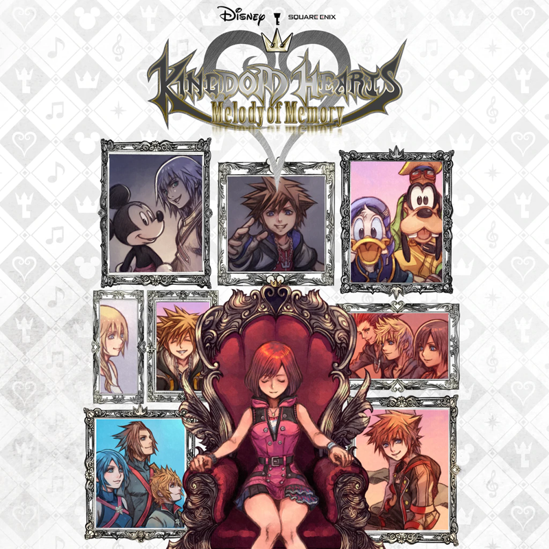Front Cover for Kingdom Hearts: Melody of Memory (PlayStation 4) (download release)