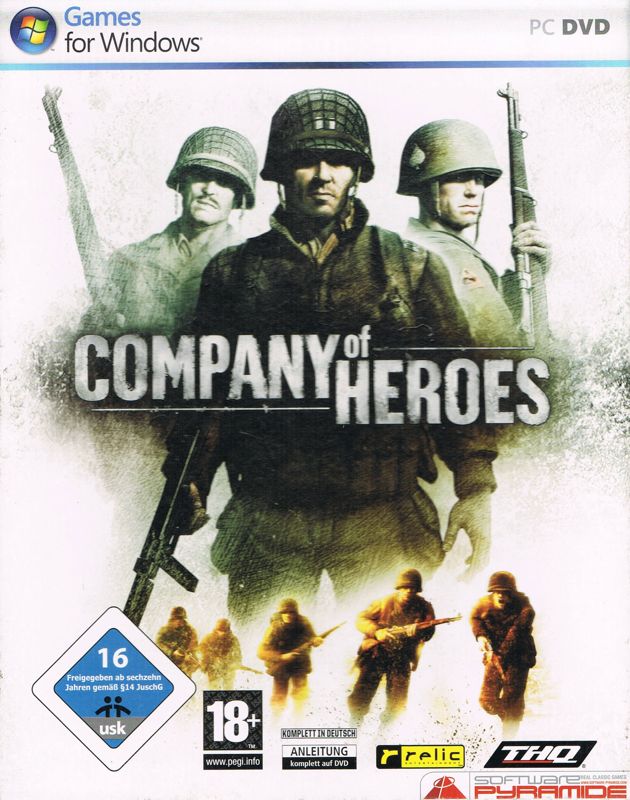 Front Cover for Company of Heroes (Windows) (Software Pyramide release)