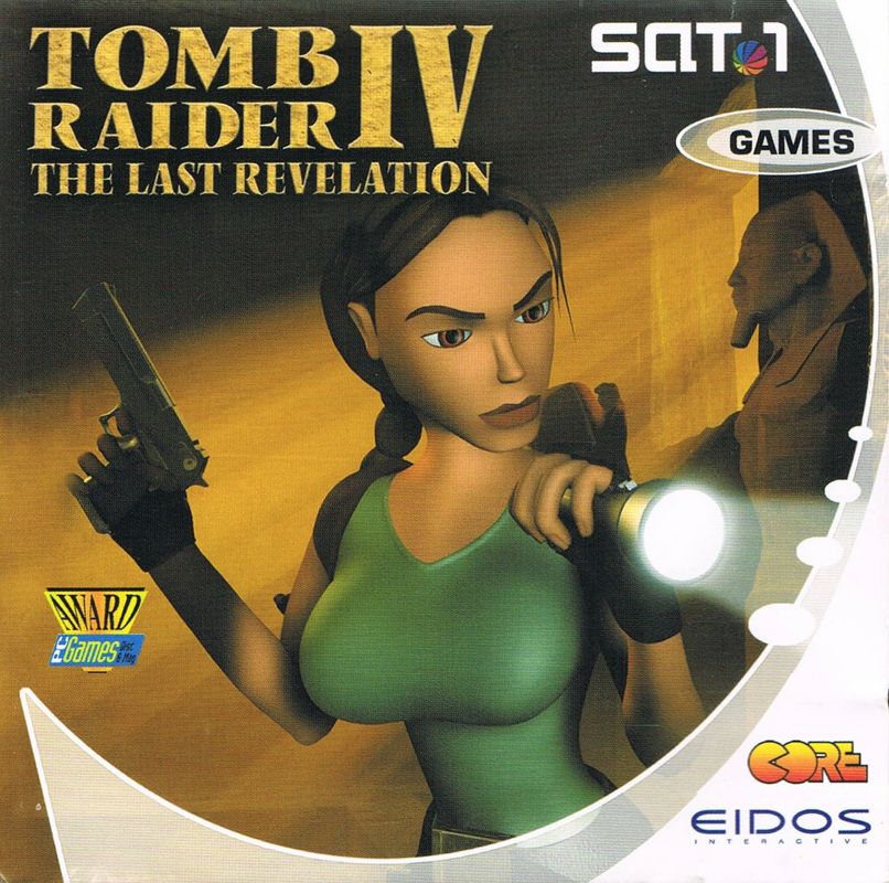 Front Cover for Tomb Raider: The Last Revelation (Windows) (SAT.1 Games release)