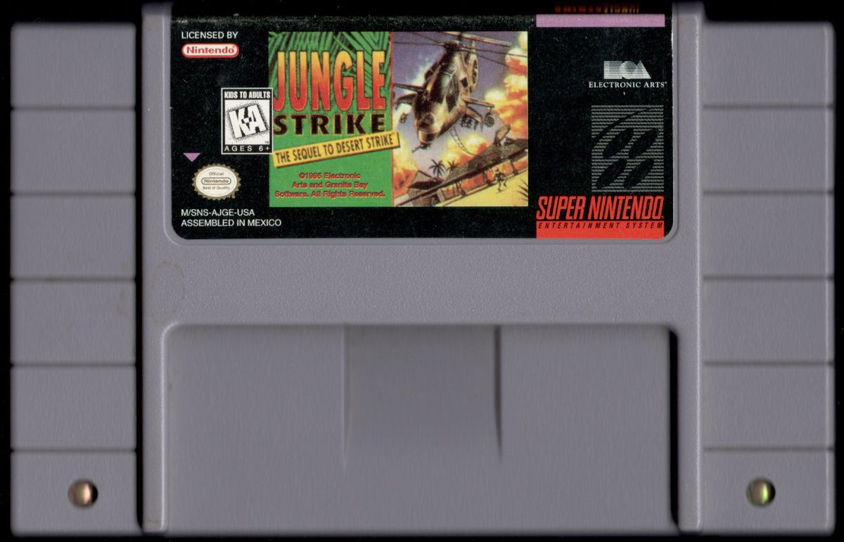 Media for Jungle Strike (SNES)