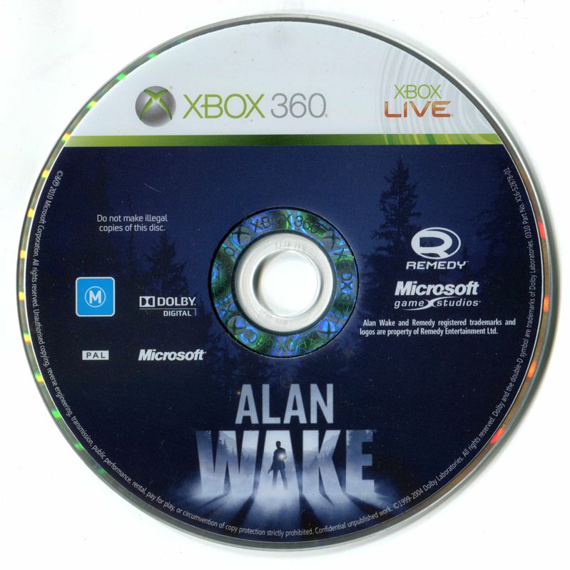 Media for Alan Wake (Xbox 360)