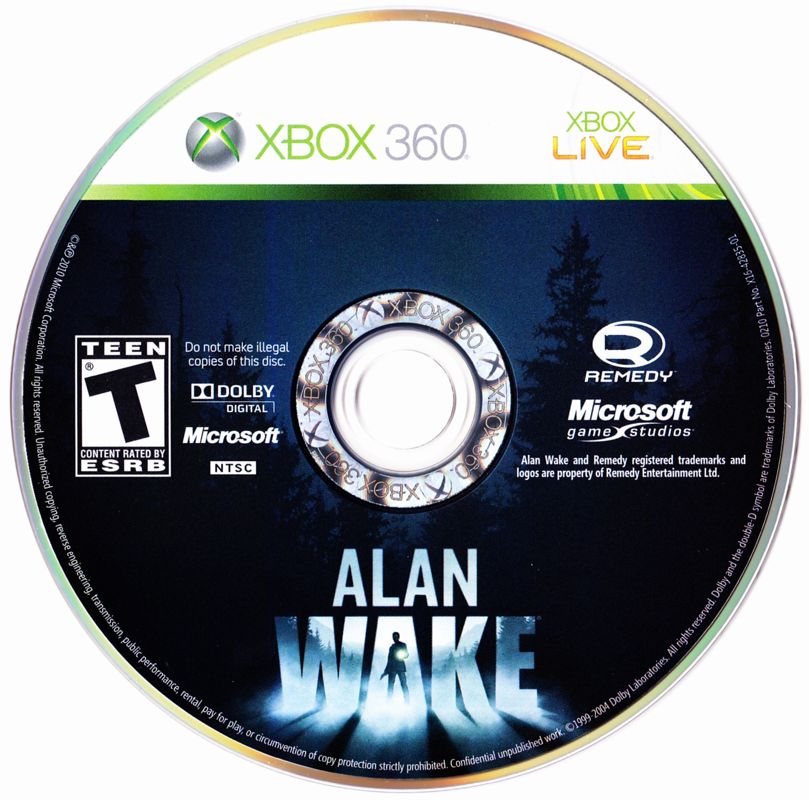 Media for Alan Wake (Xbox 360)