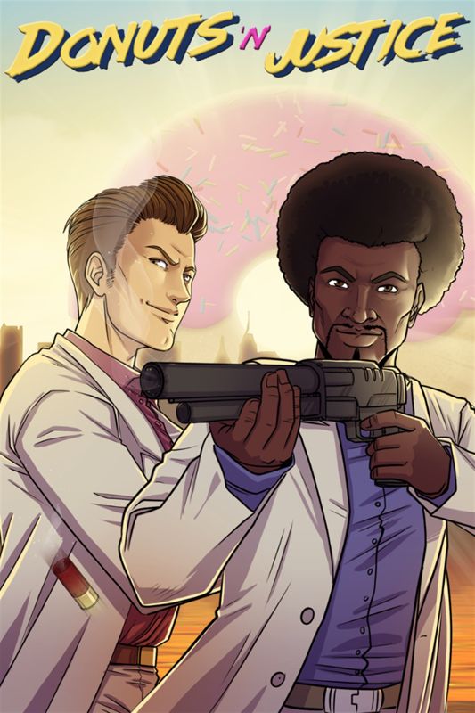 Front Cover for Donuts'n'Justice (Xbox One and Xbox Series) (download release)