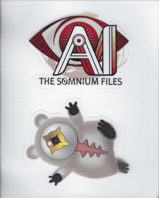Other for AI: The Somnium Files (Special Agent Edition) (PlayStation 4): Stickers 1/3