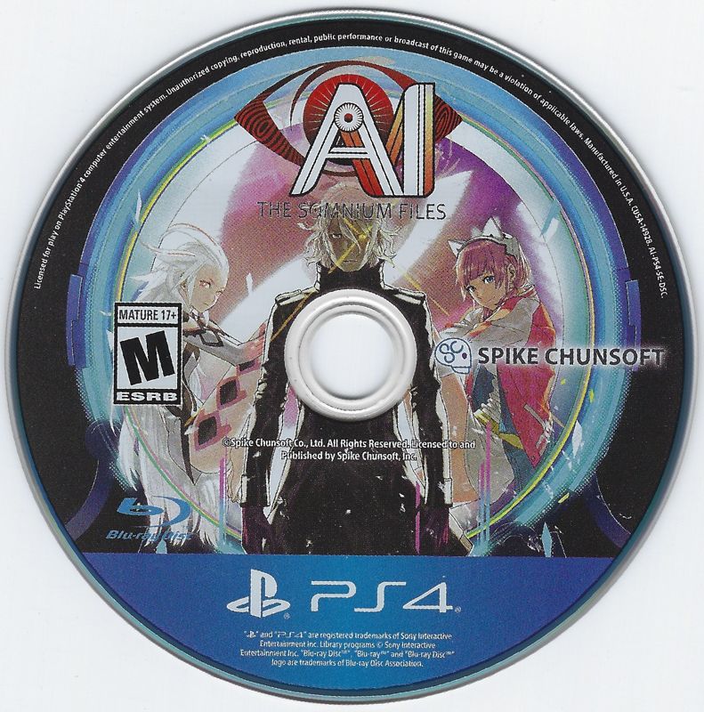 Media for AI: The Somnium Files (Special Agent Edition) (PlayStation 4)