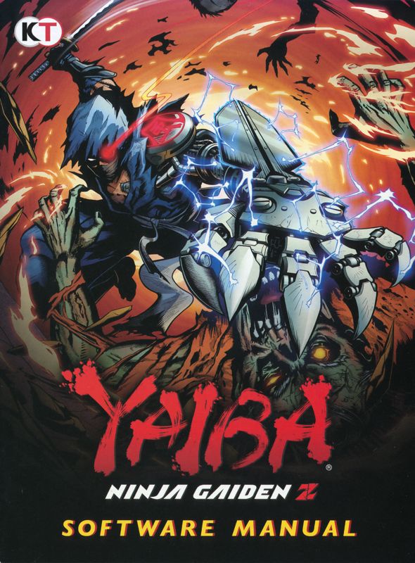 Manual for Yaiba: Ninja Gaiden Z (PlayStation 3): Front