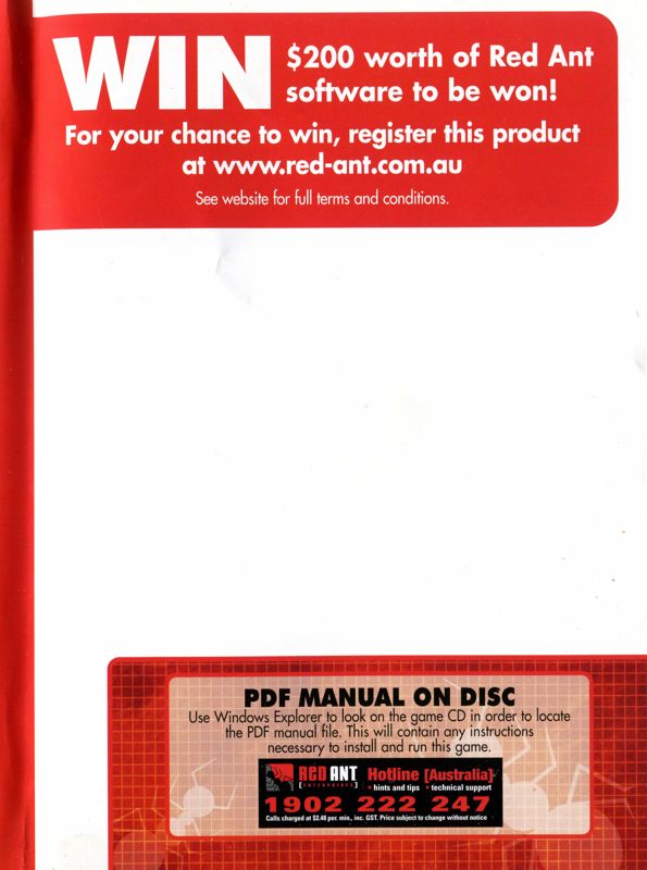 Inside Cover for Flight Unlimited II (Windows) (Big Bytes release): Right