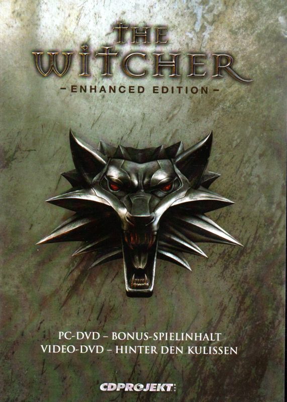 Extras for The Witcher: Enhanced Edition (Windows) (Standard Release): Making of Keep Case Front