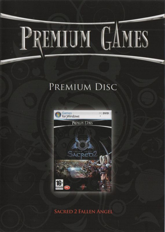 Extras for Sacred 2: Fallen Angel (Premium Games) (Windows) (Premium Games release): Keep Case - Premium Disc - Front