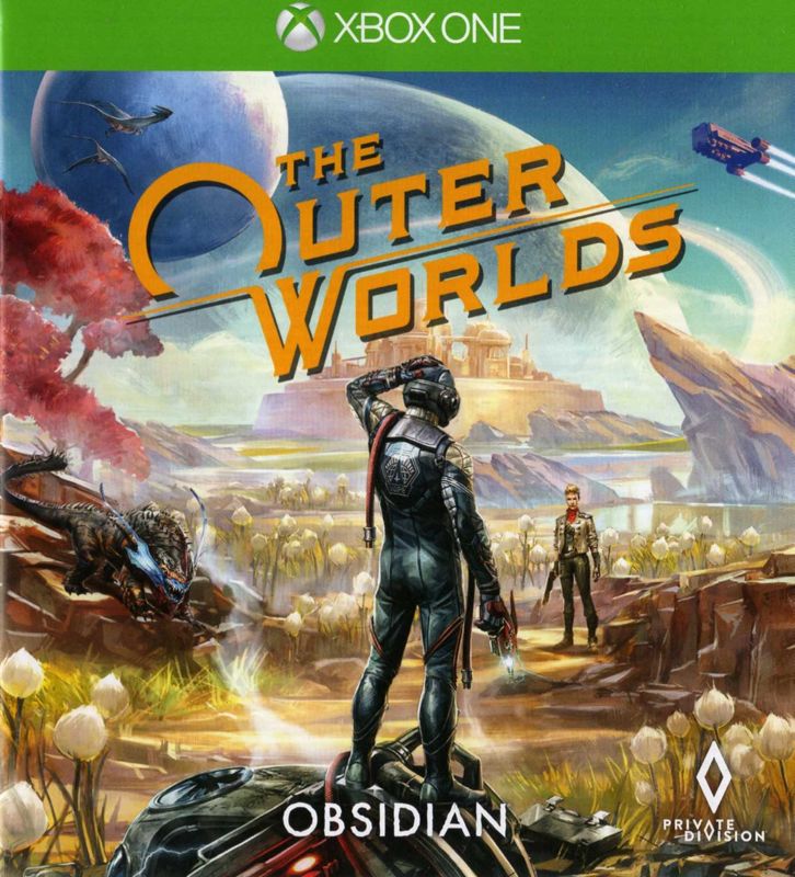 Manual for The Outer Worlds (Xbox One): Front