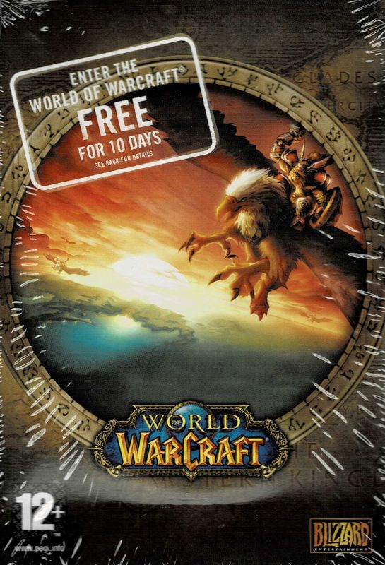 Extras for StarCraft: Anthology (Macintosh and Windows) (BestSeller Series release (post-2005)): World of Warcraft Trial Kit - Front