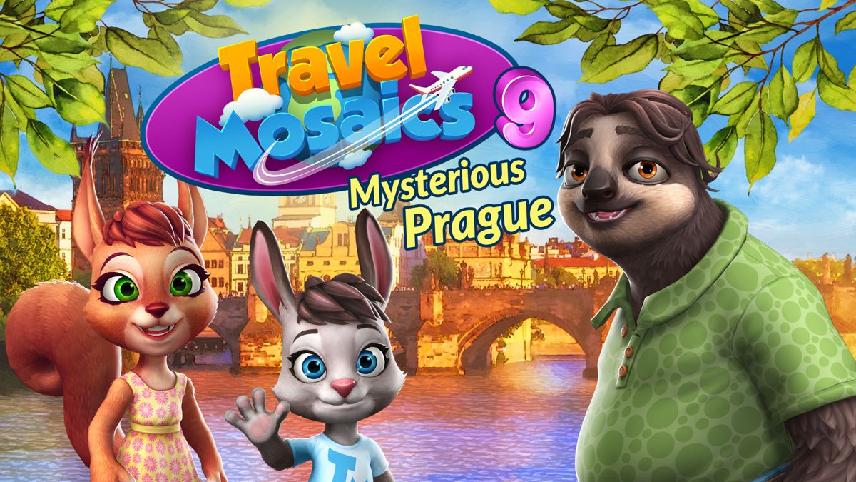Front Cover for Travel Mosaics 9: Mysterious Prague (Nintendo Switch) (download release)