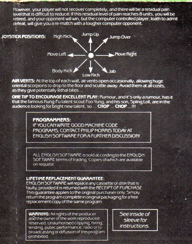 Inside Cover for Atari Smash Hits Volume 4 (Atari 8-bit): Part 2