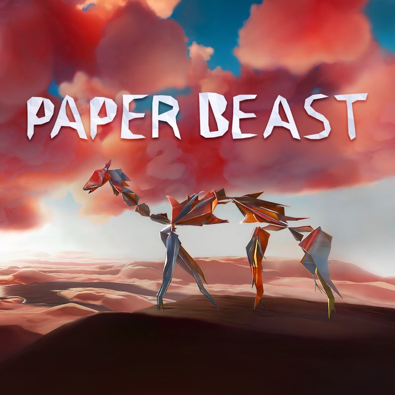 Front Cover for Paper Beast (PlayStation 4) (download release): 2021 version