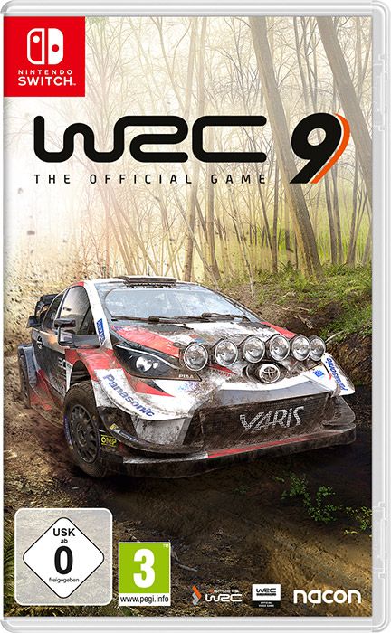 Front Cover for WRC 9 (Nintendo Switch) (download release)
