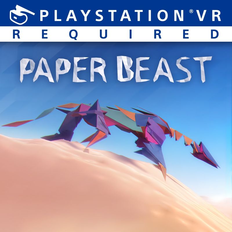 Front Cover for Paper Beast (PlayStation 4) (download release): 2020 version