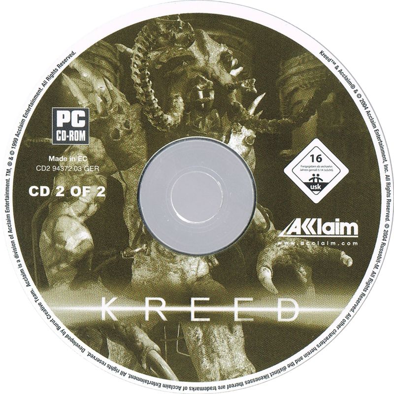 Media for Kreed (Windows): Disc 2