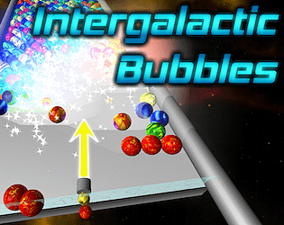 Front Cover for Intergalactic Bubbles (Linux and Macintosh and Windows) (itch.io release)