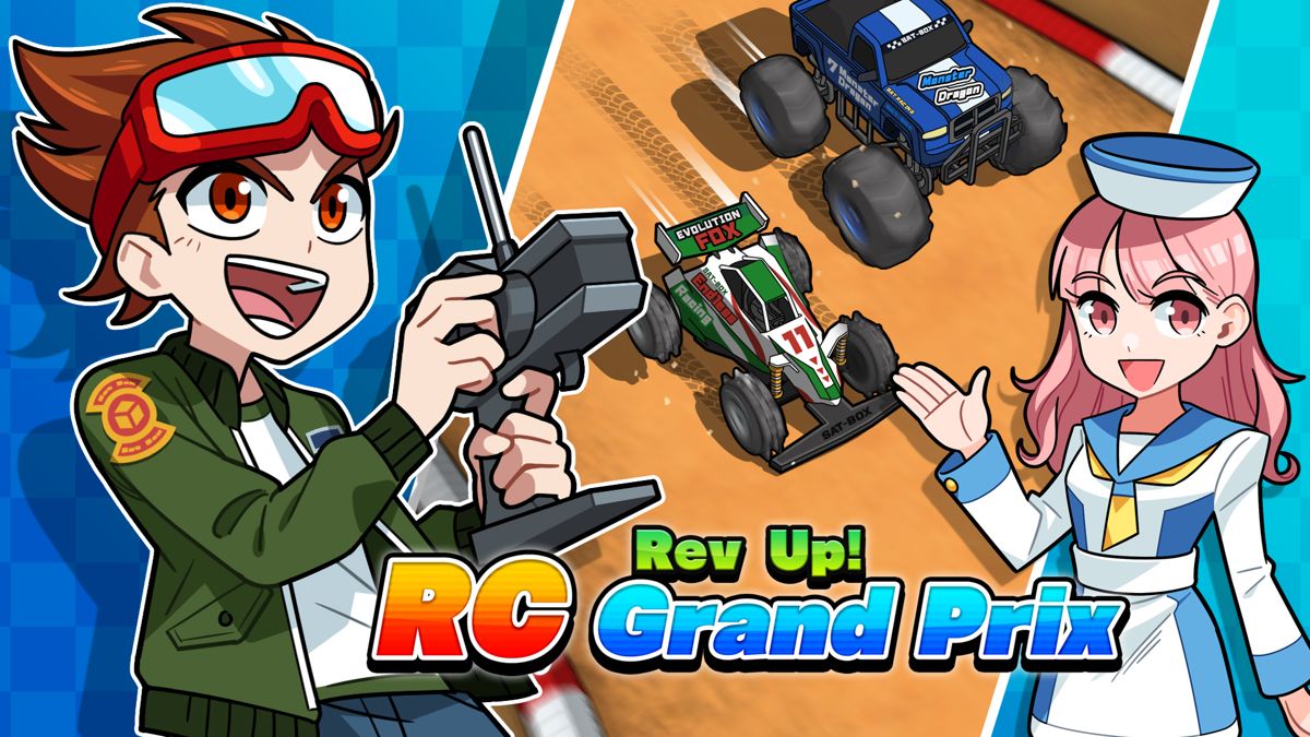 Front Cover for Rev Up! RC Grand Prix (Nintendo Switch) (download release)