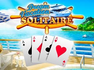Front Cover for Dream Vacation Solitaire (Windows) (MyRealgames.com release)