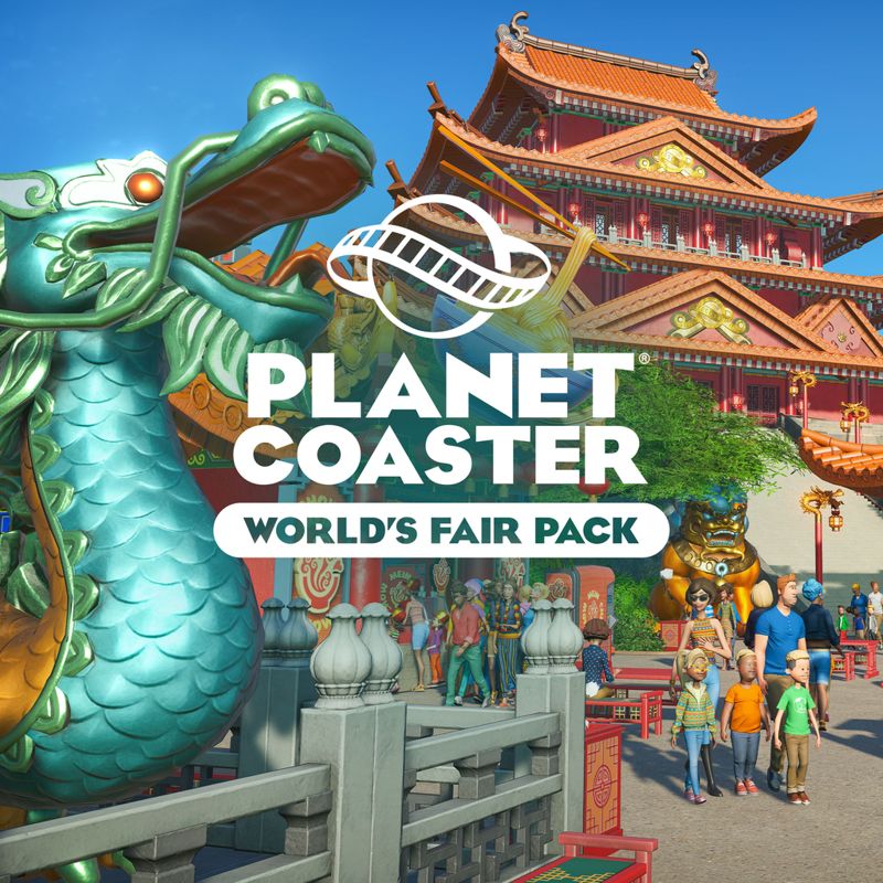 Planet Coaster: World's Fair Pack cover or packaging material - MobyGames