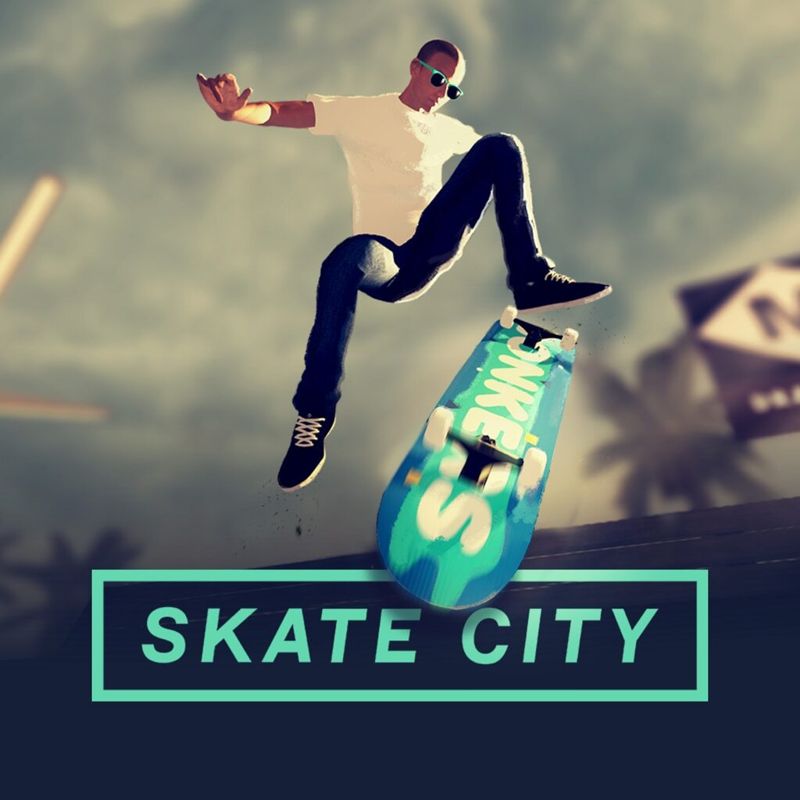 Front Cover for Skate City (PlayStation 4) (download release)