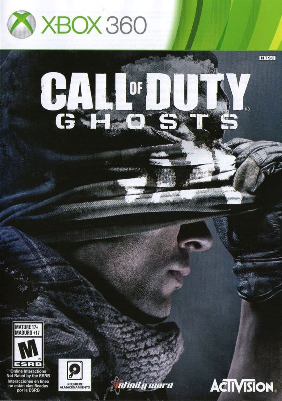 Front Cover for Call of Duty: Ghosts (Xbox 360)