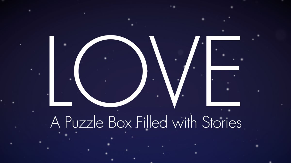 Front Cover for LOVE: A Puzzle Box Filled with Stories (Nintendo Switch) (download release)