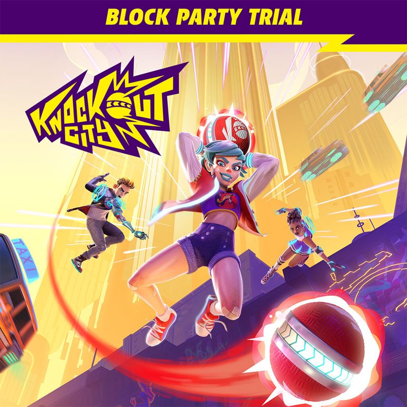 Front Cover for Knockout City (Nintendo Switch) (download release): Block Party Trial