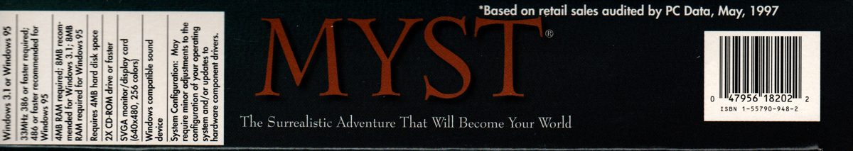 Spine/Sides for Myst (Windows): Bottom