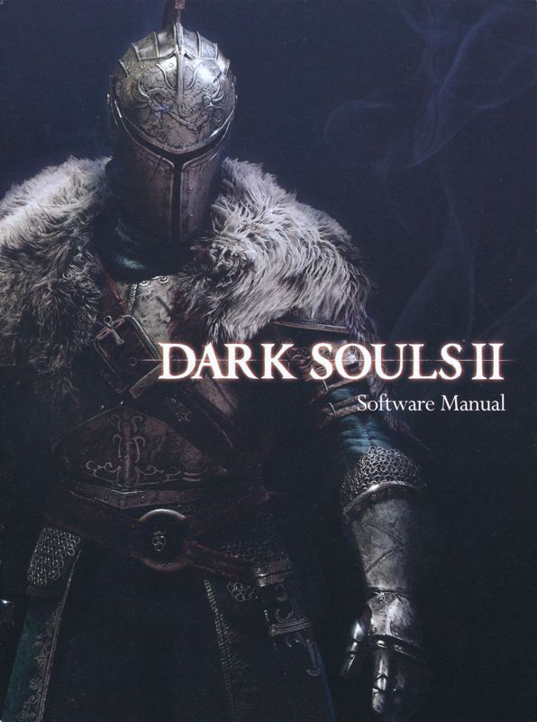 Manual for Dark Souls II (PlayStation 3): Front