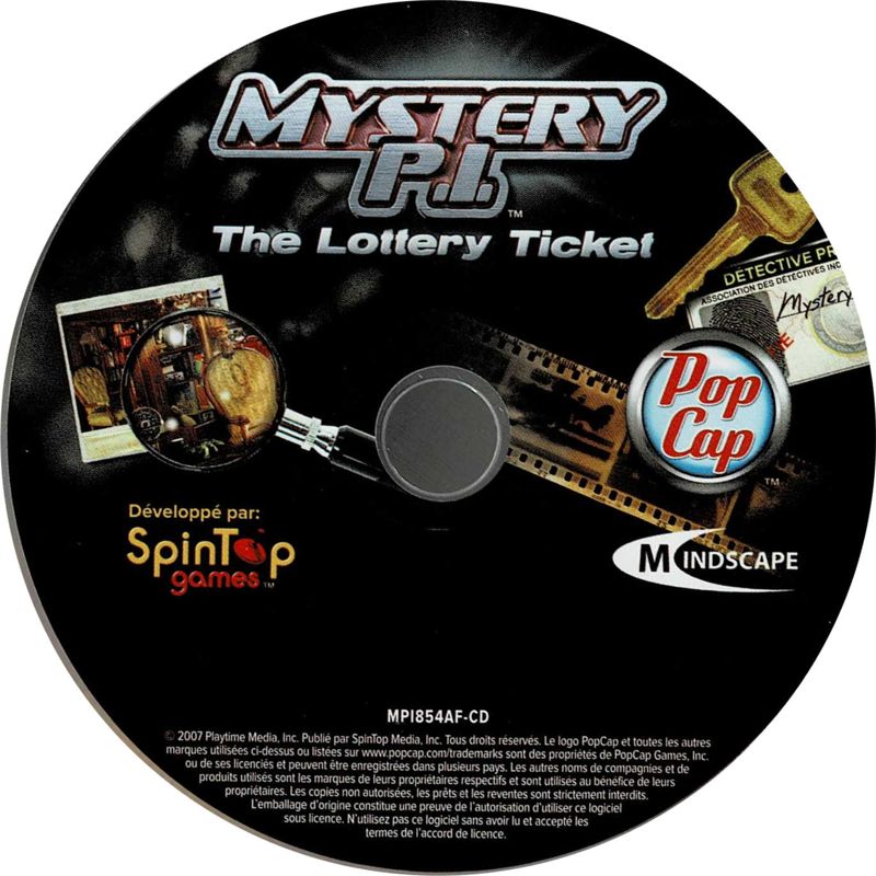 Media for Mystery P.I.: The Lottery Ticket (Windows)