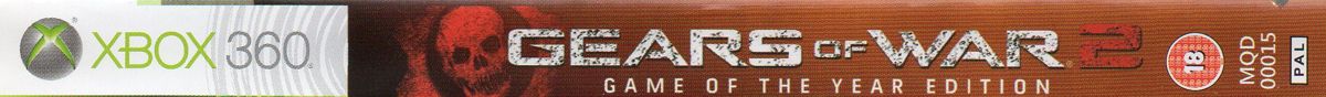 Spine/Sides for Gears of War 2: Game of the Year Edition (Xbox 360)
