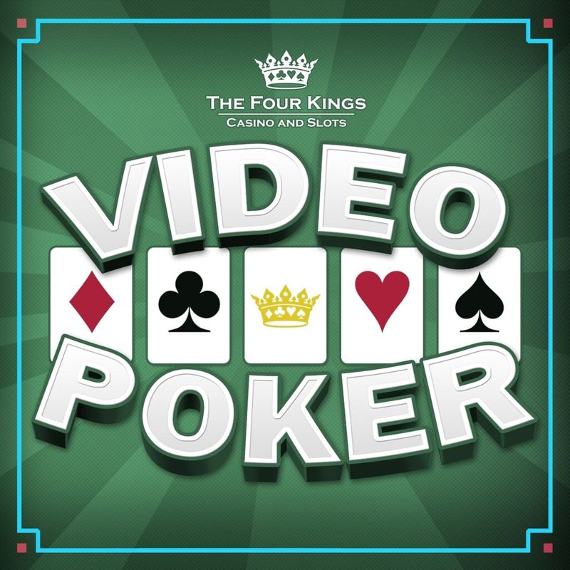 Front Cover for The Four Kings: Casino and Slots - Video Poker (PlayStation 4) (download release)