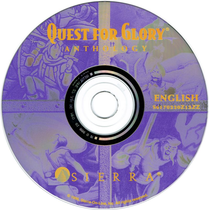 Media for Quest for Glory: Anthology (DOS and Windows 3.x) (Alternate release)