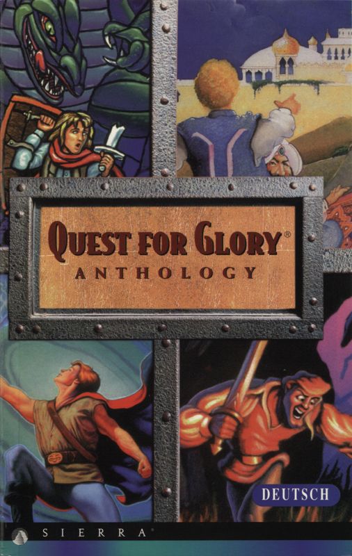 Manual for Quest for Glory: Anthology (DOS and Windows 3.x) (Alternate release): Front
