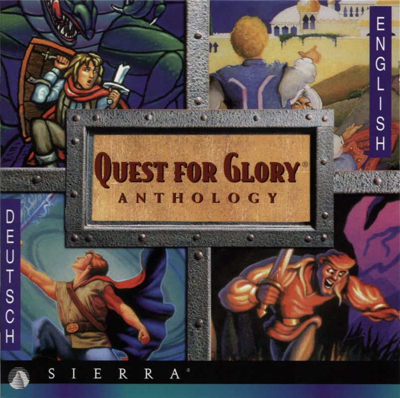 Other for Quest for Glory: Anthology (DOS and Windows 3.x) (Alternate release): Jewel Case - Front