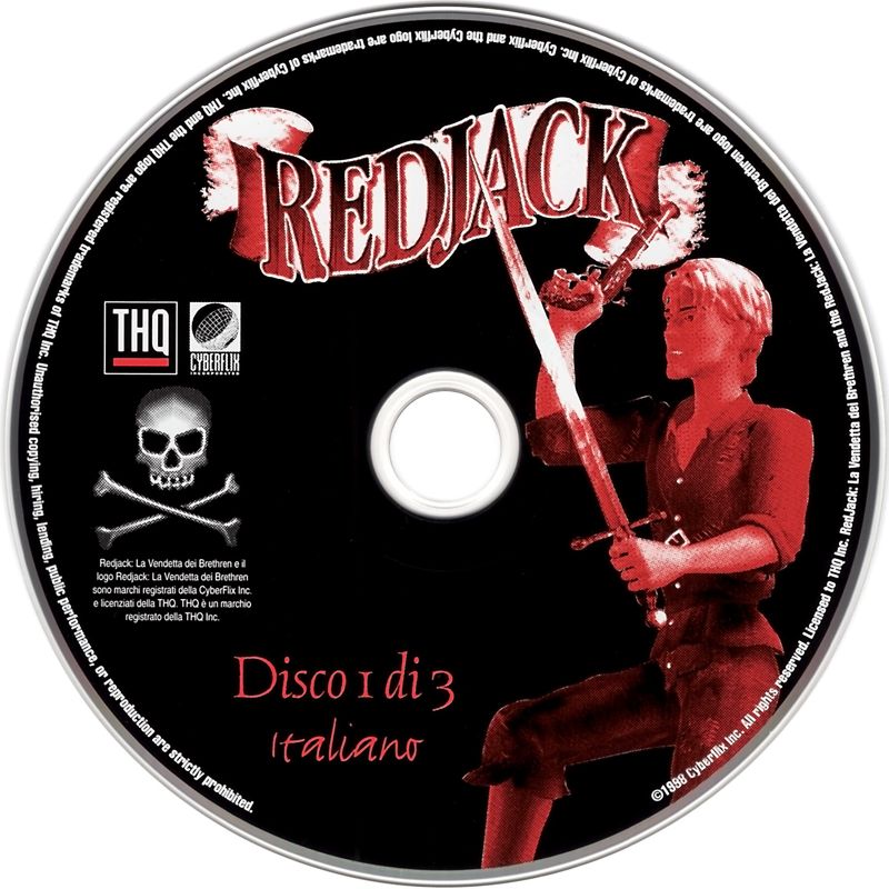Media for RedJack: The Revenge of the Brethren (Macintosh and Windows): Disc 1