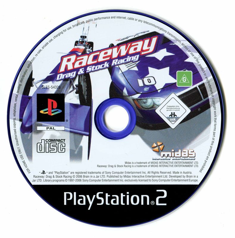 Media for Drag & Stock Racer (PlayStation 2)